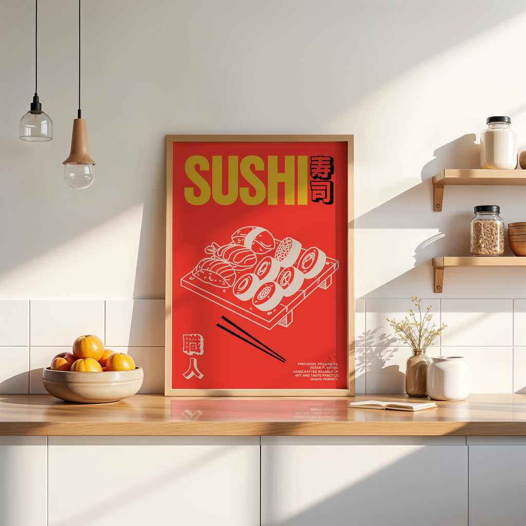 SUSHI 寿司  POSTER