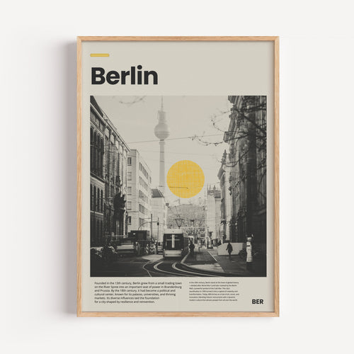 BERLIN STREET POSTER