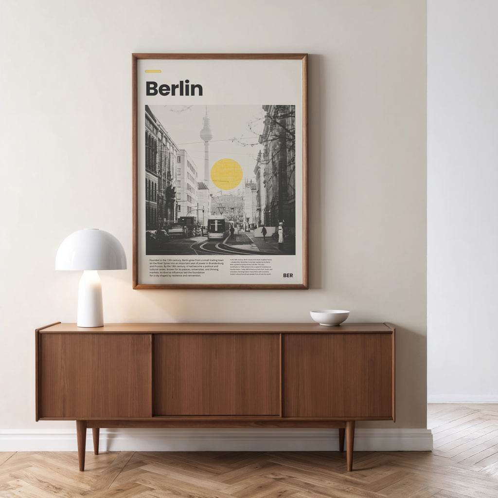 BERLIN STREET POSTER