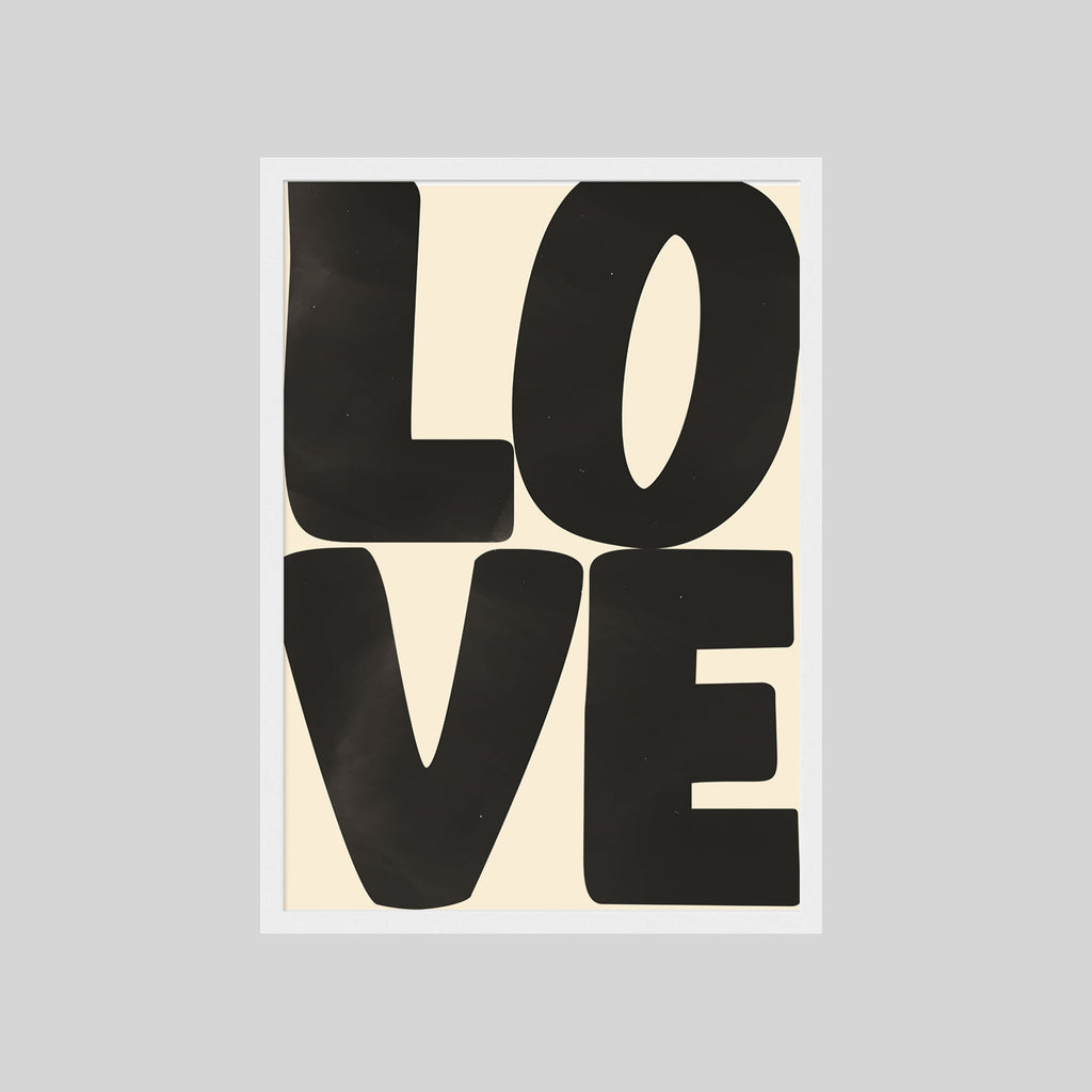 Minimalistisches LOVE Poster in Schwarz-Beige mit moderner Typografie – stilvolle Wanddeko für Wohnzimmer
Typografie Poster mit Schriftzug LOVE im modernen Stil – elegante Wandkunst in neutralen Farben
Schwarz-weißes LOVE Wandbild im minimalistischen Design – modernes Poster für stilvolle Räume
Grafisches LOVE Poster mit großer Schrift – ästhetische Wanddeko im skandinavischen Stil
Modernes Typografie Poster LOVE in Beige und Schwarz – minimalistische Wandkunst für Interior Design
