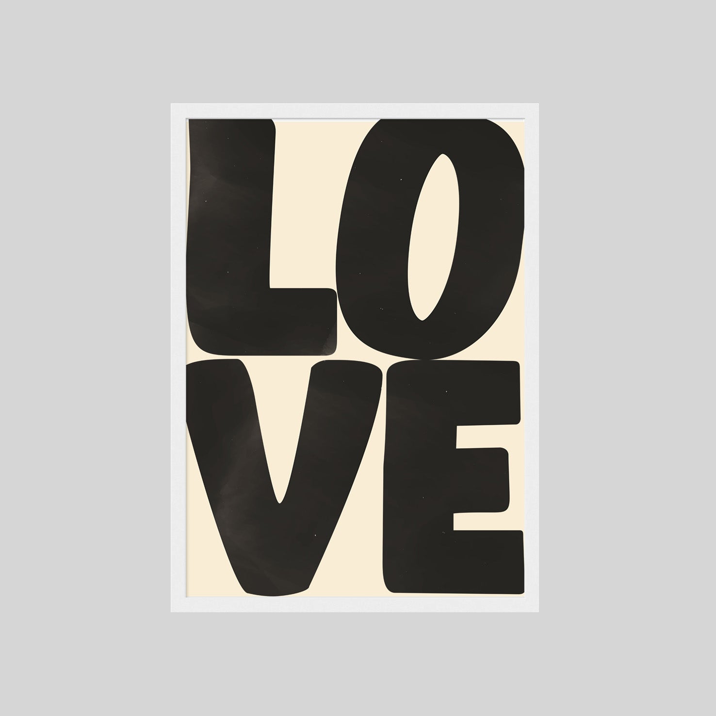 Minimalistisches LOVE Poster in Schwarz-Beige mit moderner Typografie – stilvolle Wanddeko für Wohnzimmer
Typografie Poster mit Schriftzug LOVE im modernen Stil – elegante Wandkunst in neutralen Farben
Schwarz-weißes LOVE Wandbild im minimalistischen Design – modernes Poster für stilvolle Räume
Grafisches LOVE Poster mit großer Schrift – ästhetische Wanddeko im skandinavischen Stil
Modernes Typografie Poster LOVE in Beige und Schwarz – minimalistische Wandkunst für Interior Design