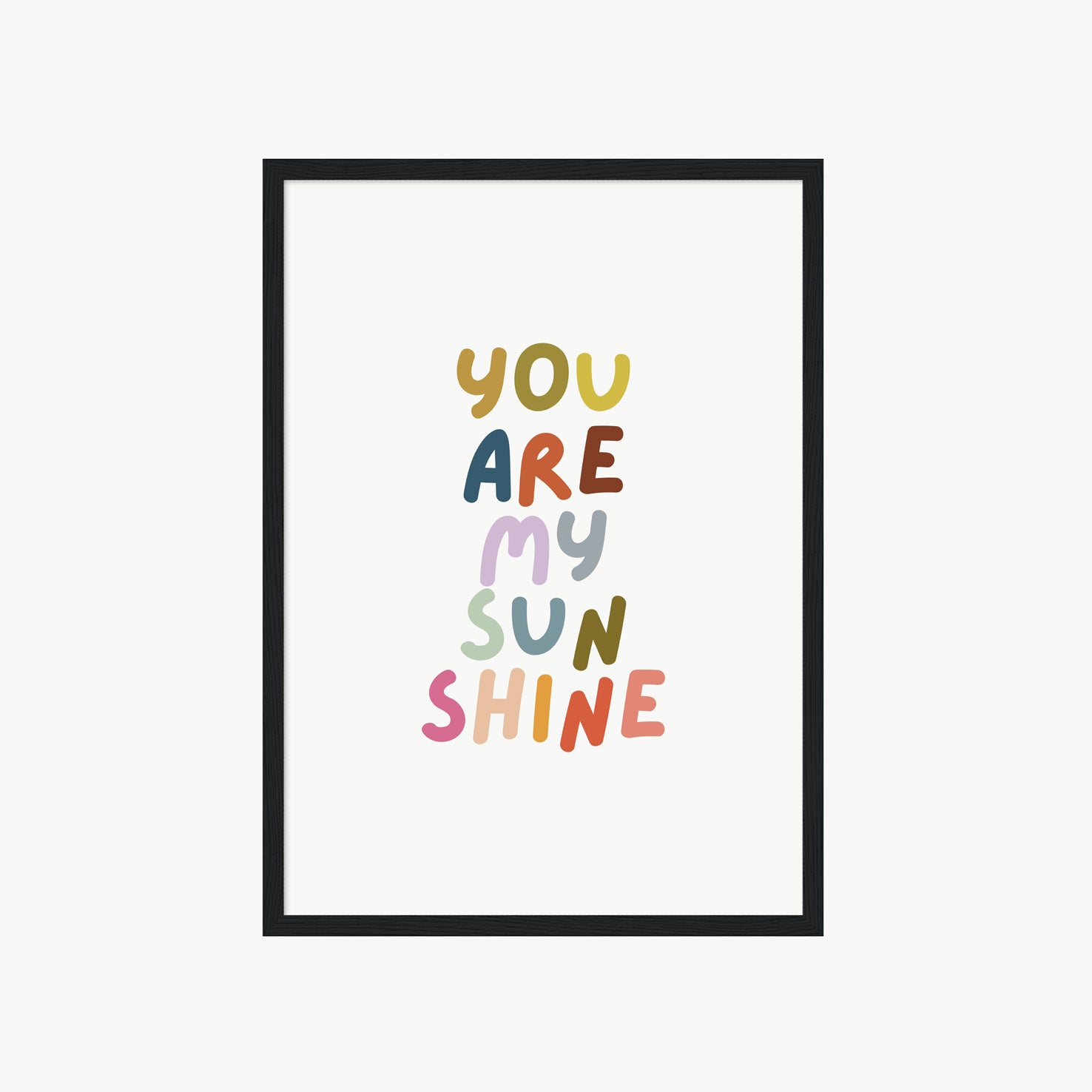 YOU ARE MY SUNSHINE POSTER